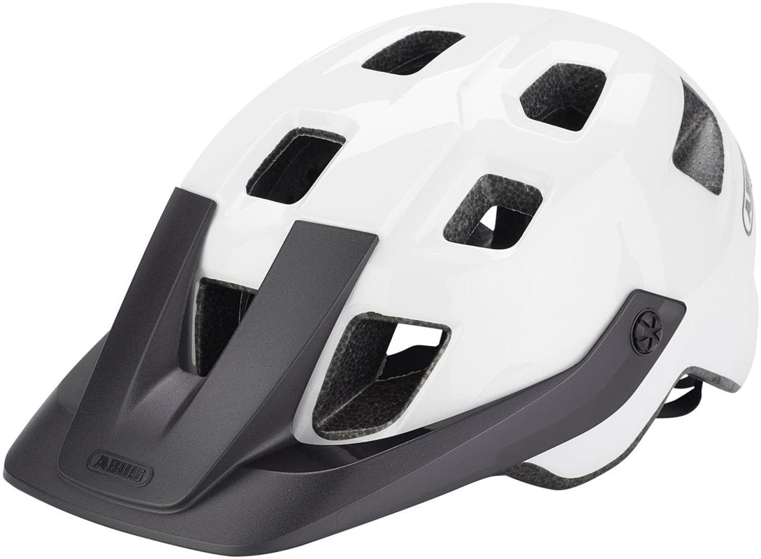 Abus Cykelhjälm Motrip Shiny White