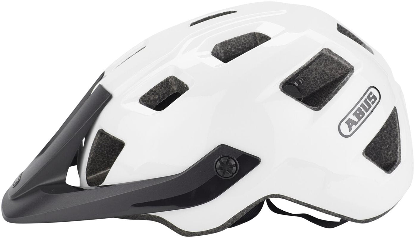 Abus Cykelhjälm Motrip Shiny White