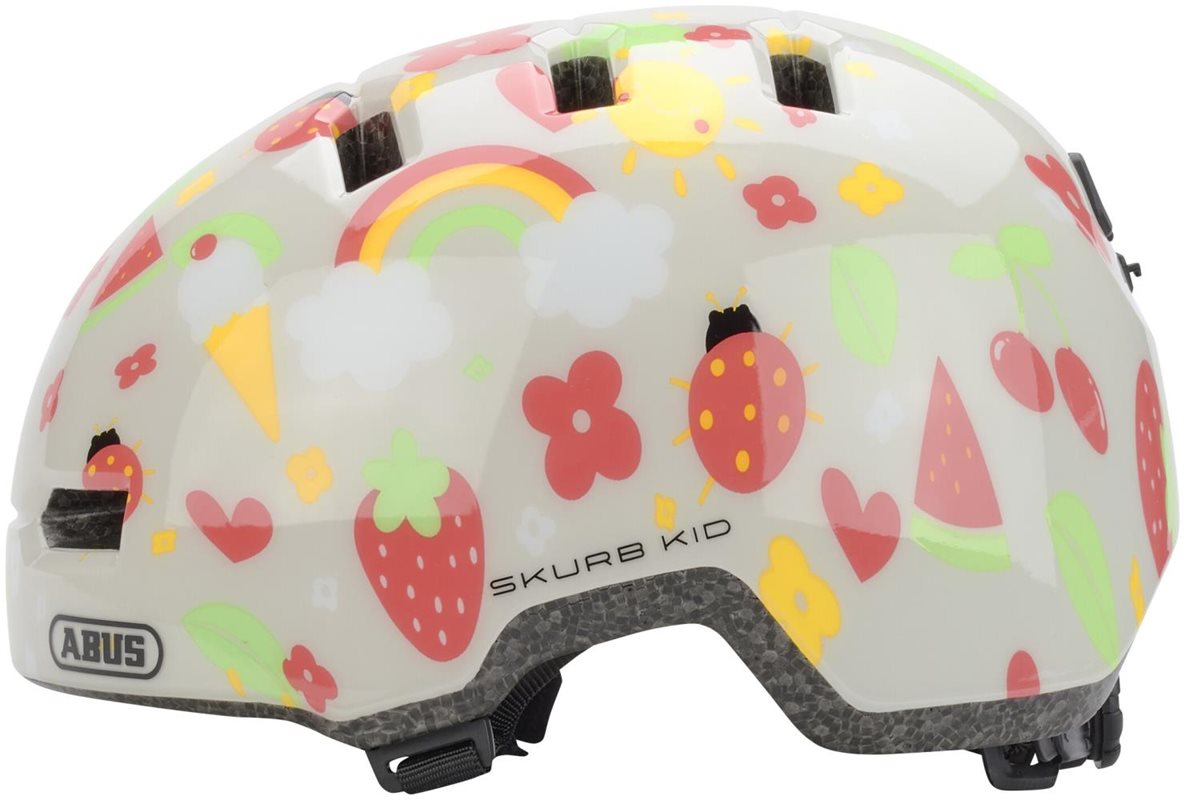 Abus Cykelhjälm Skurb Kid Cream Summer