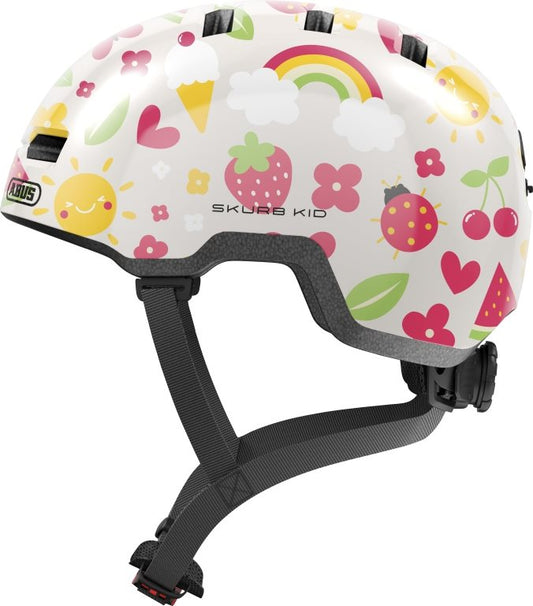 Abus Cykelhjälm Skurb Kid Cream Summer