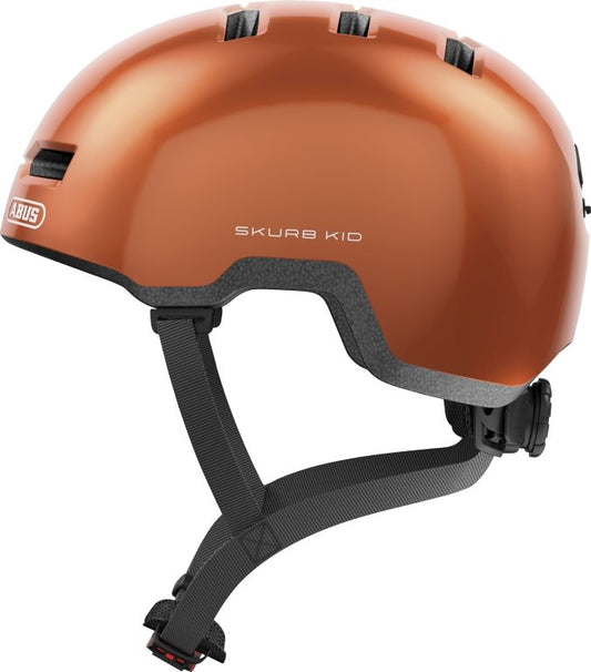 Abus Cykelhjälm Skurb Kid Goldfish Orange