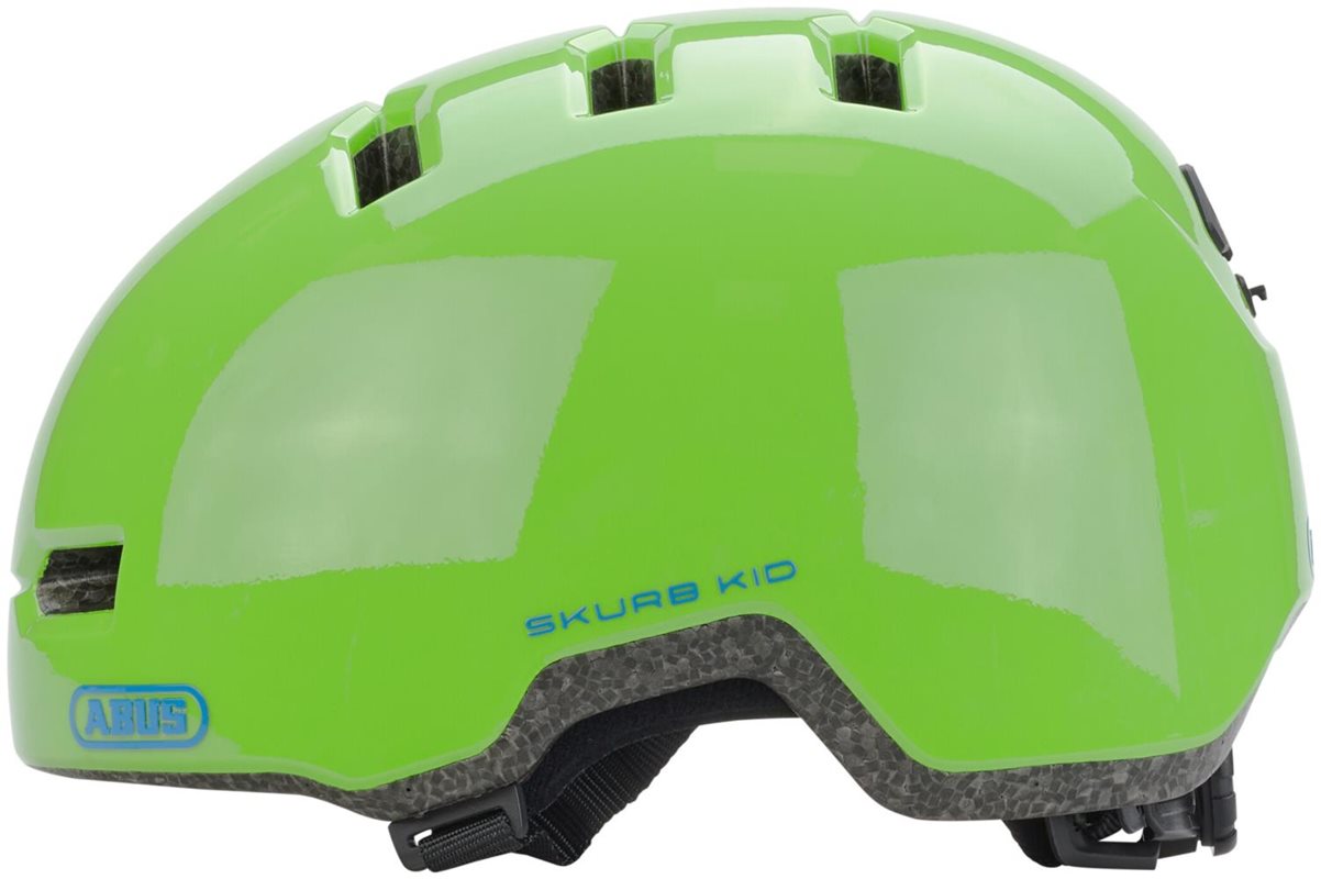 Abus Cykelhjälm Skurb Kid Shiny Green