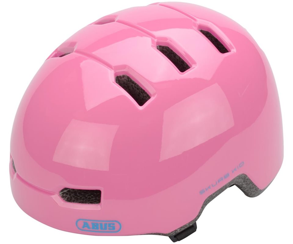 Abus Cykelhjälm Skurb Kid Shiny Pink