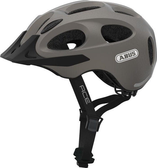 Abus Cykelhjälm Youn-I Ace Metallic Silver