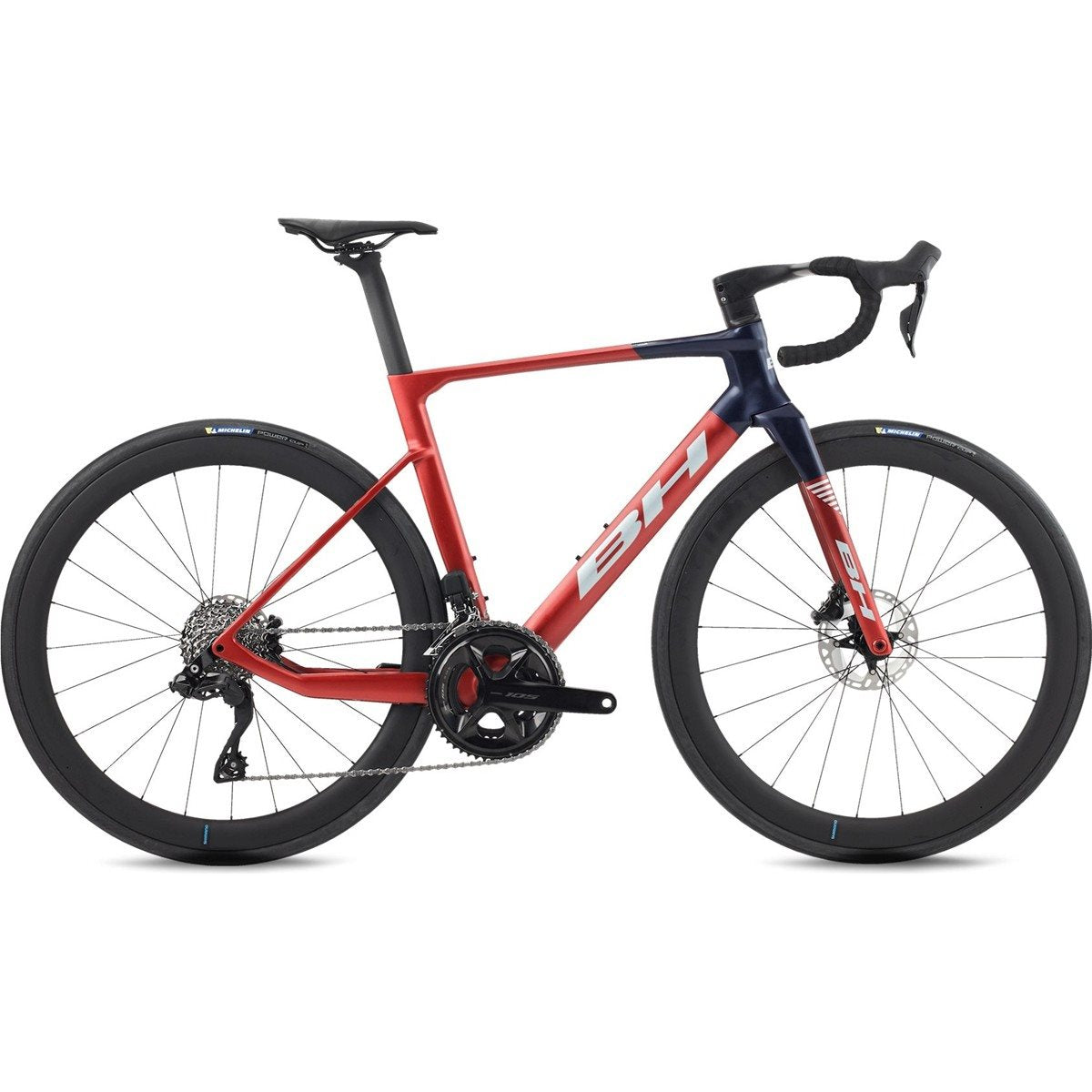 Aeroracer BH Rs1 4.5 Dark Red/Light Grey/Dark Blue
