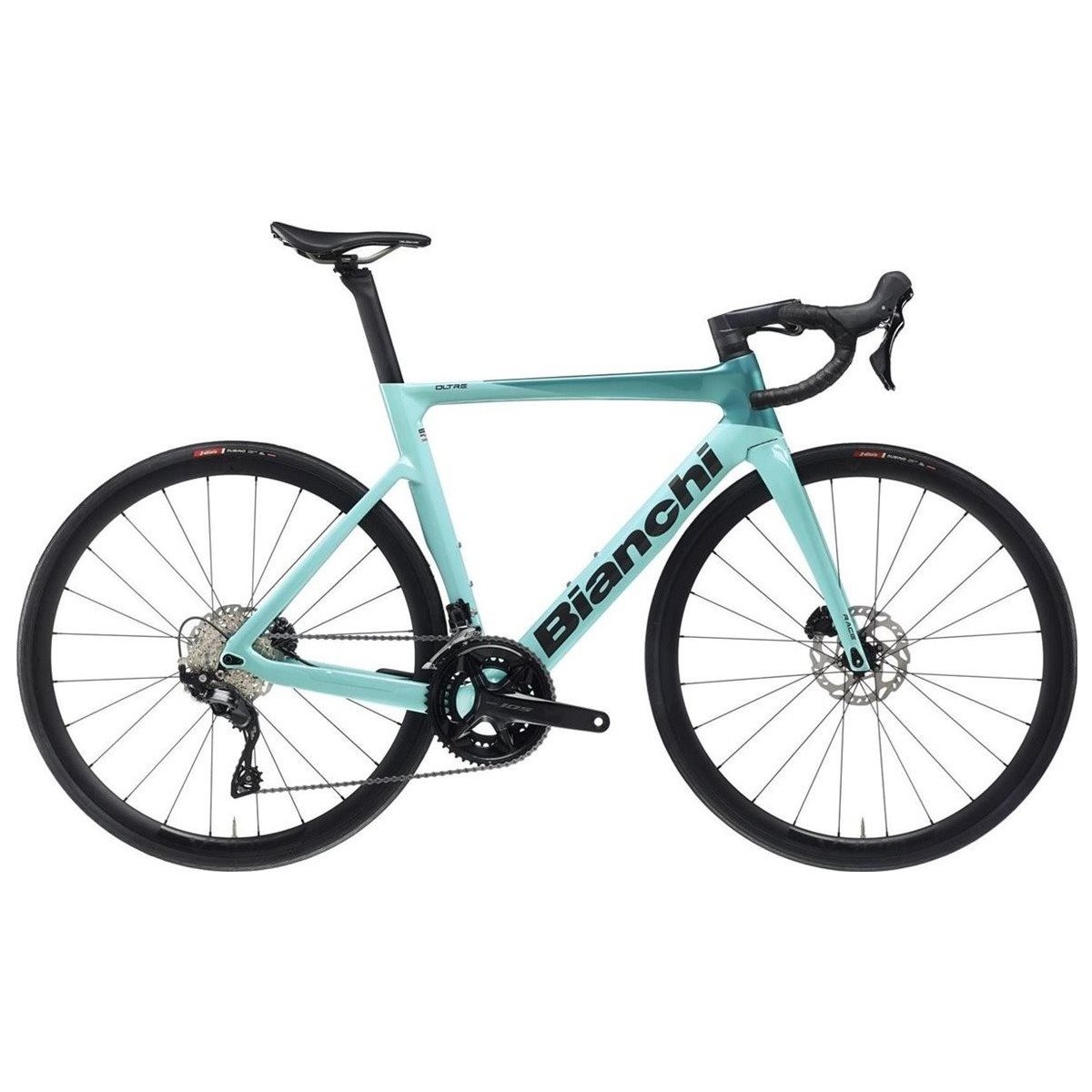 Aeroracer Bianchi Oltre Race 105 Di2 Celeste Metallic