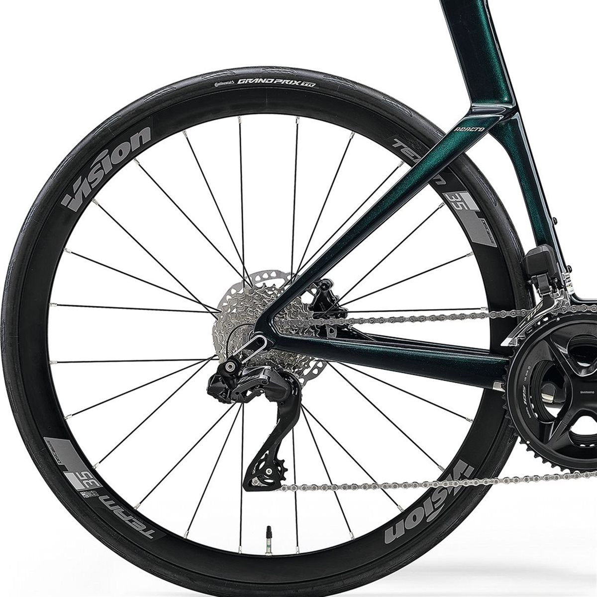Aeroracer Merida Reacto 5000 Halo Green/Slate Grey