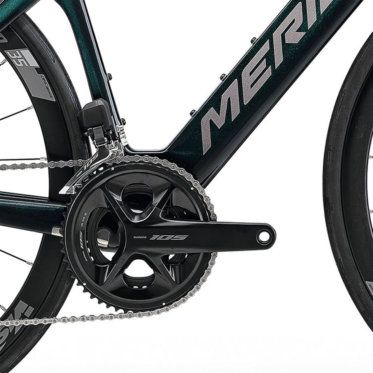Aeroracer Merida Reacto 5000 Halo Green/Slate Grey