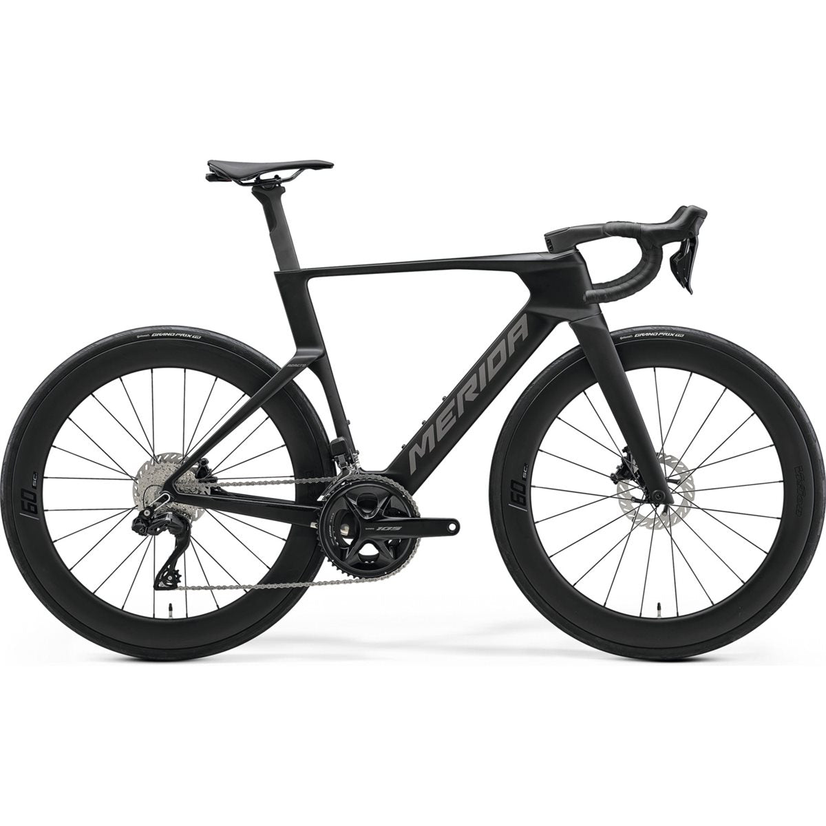 Aeroracer Merida Reacto 6000 Silk Black/Gunmetal Grey