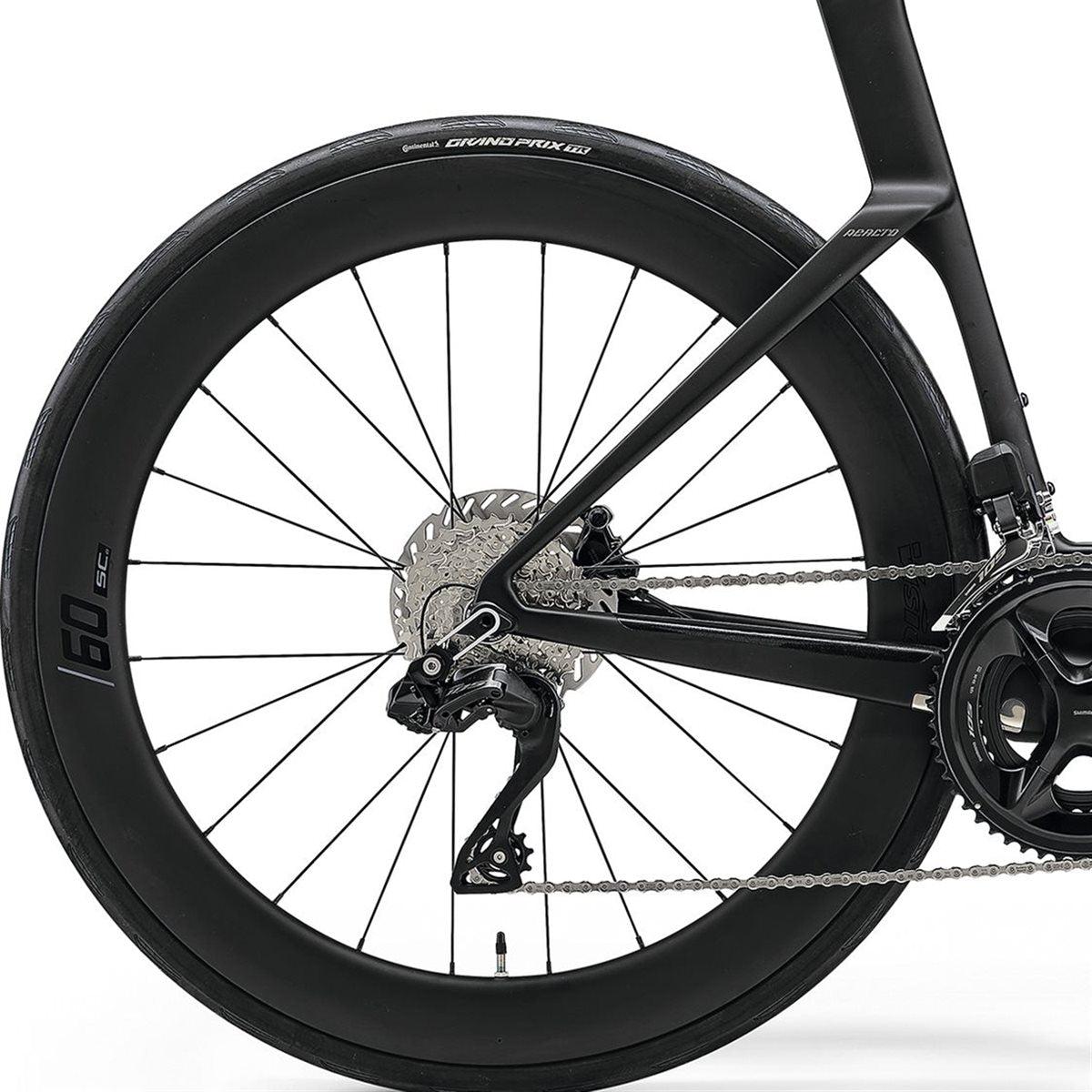 Aeroracer Merida Reacto 6000 Silk Black/Gunmetal Grey
