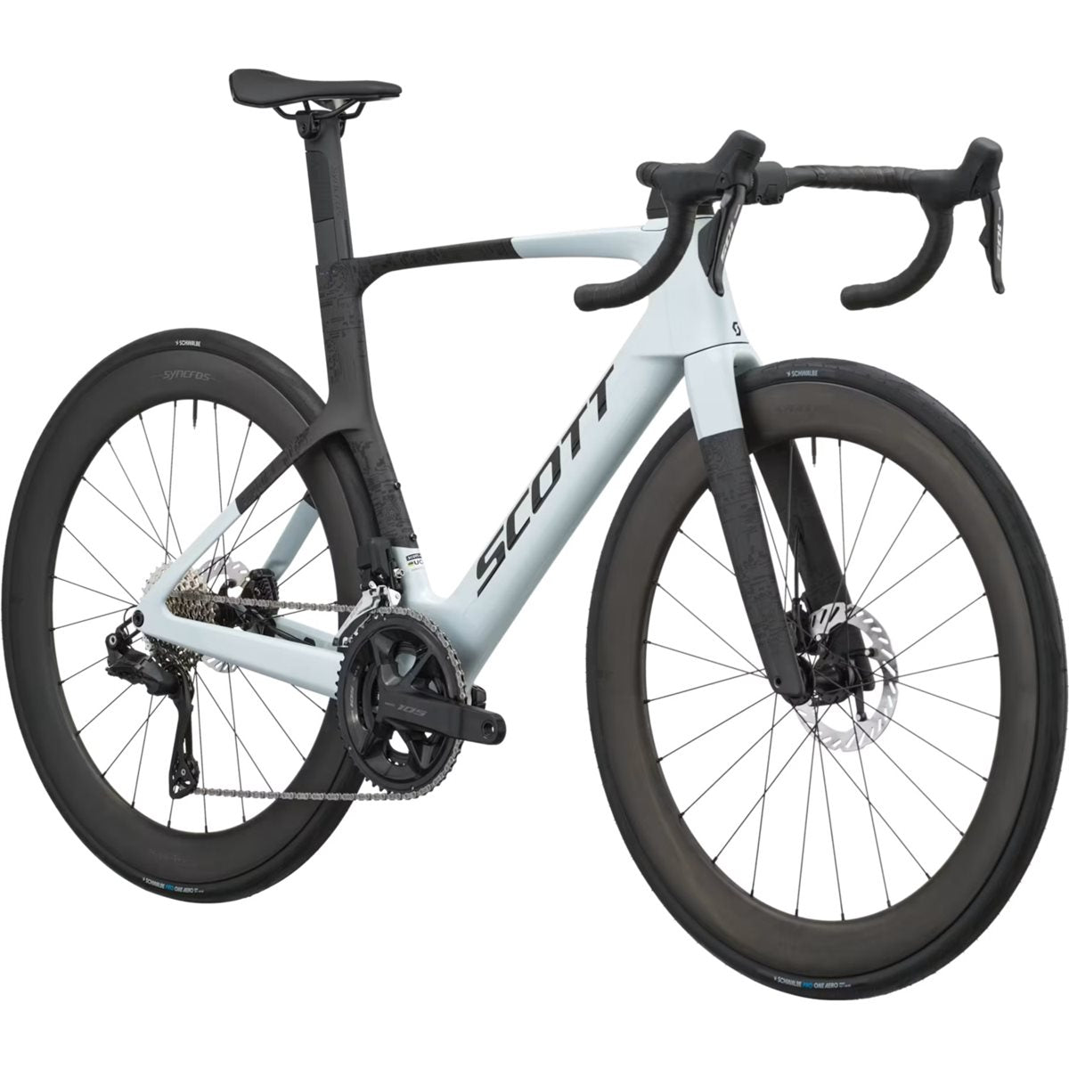 Aeroracer Scott Foil RC 20 Cumulus White/Carbon Black