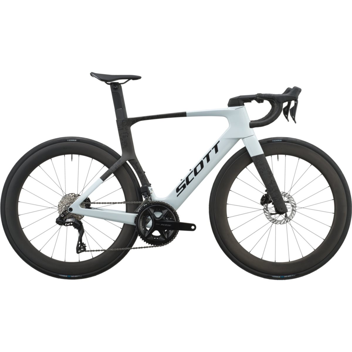 Aeroracer Scott Foil RC 20 Cumulus White/Carbon Black