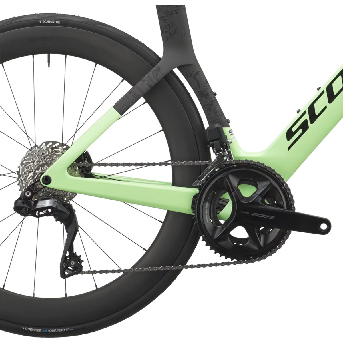 Aeroracer Scott Foil RC 20 Paradise Green/Carbon Black