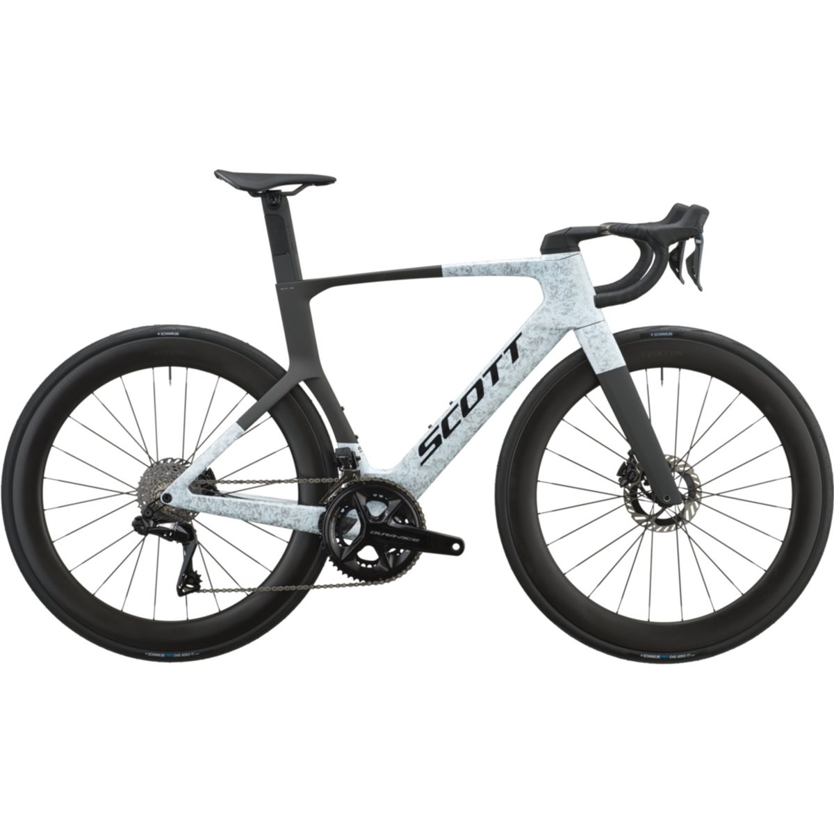 Aeroracer Scott Foil RC Pro Rush White/Carbon Black