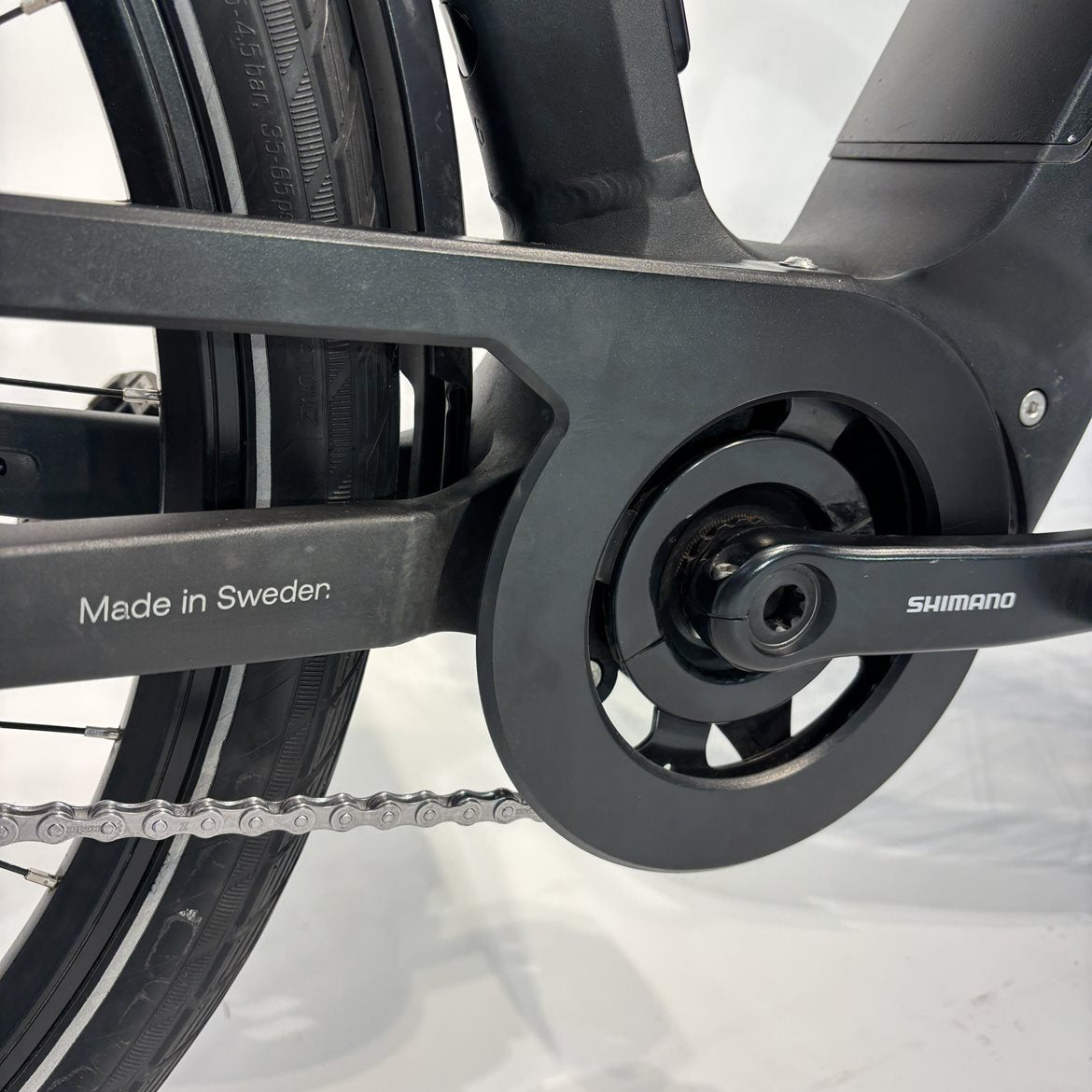 Begagnad Ecoride Ambassador 4 Mittmotor Elcykel Svart