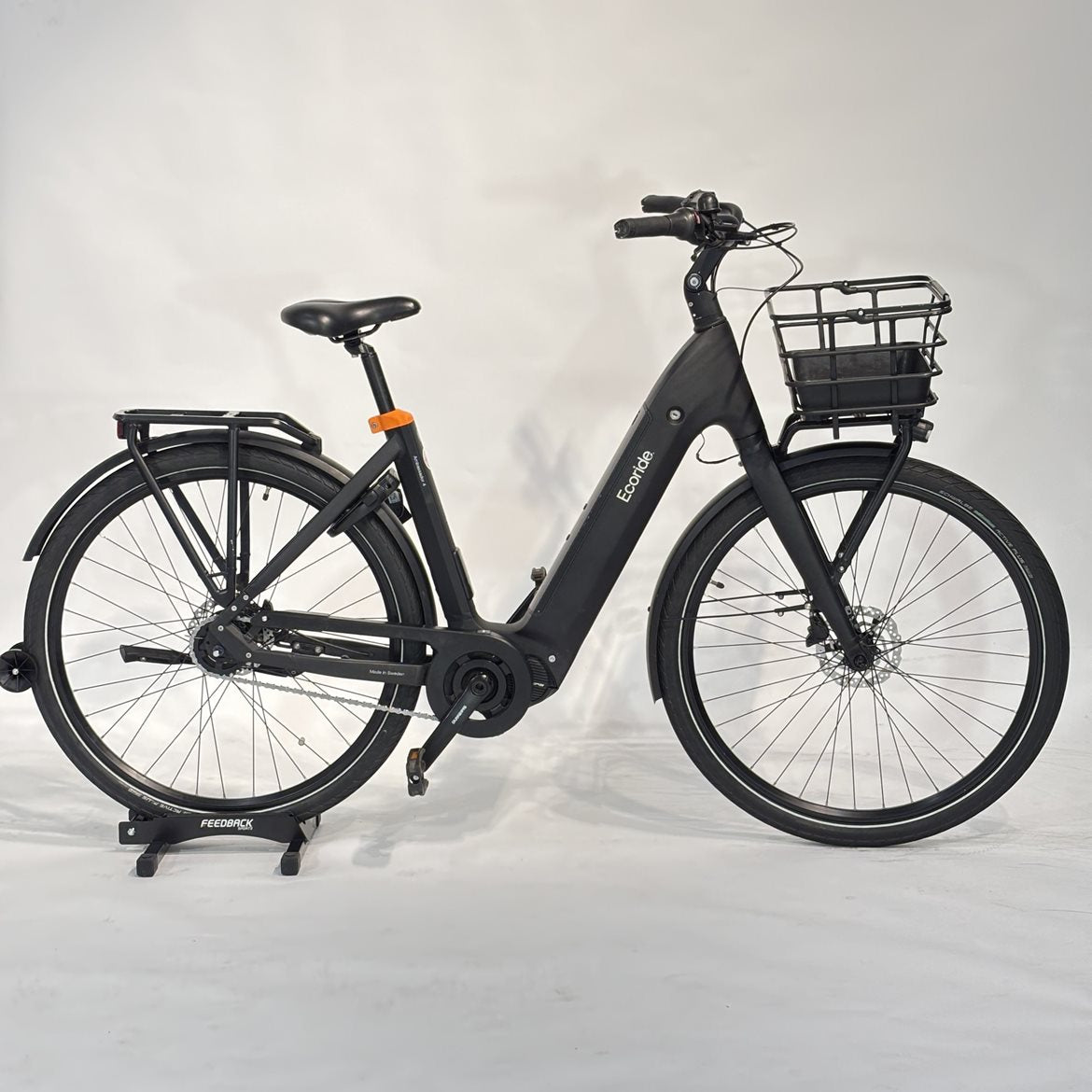 Begagnad Ecoride Ambassador 4 Mittmotor Elcykel Svart