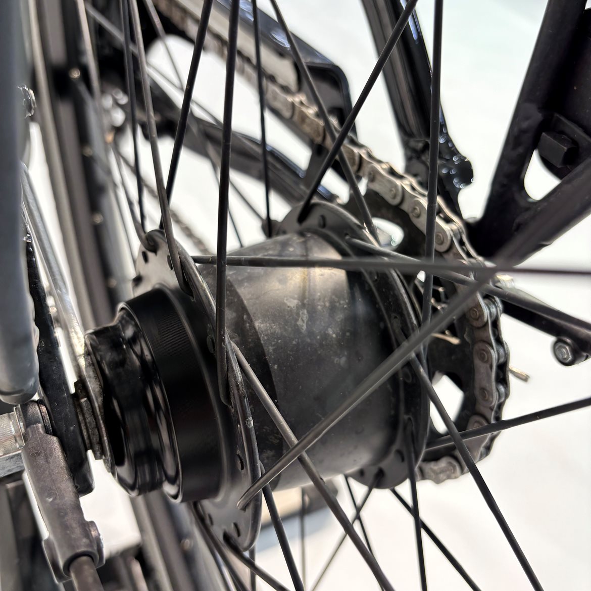 Begagnad Ecoride Ambassador AXS M-5 E6100 Elcykel Svart