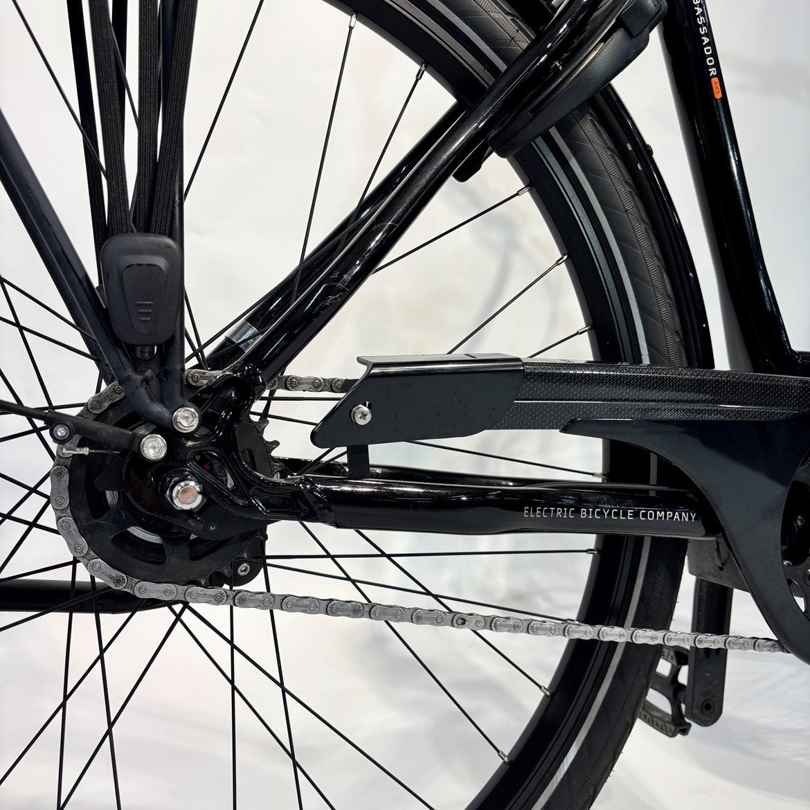 Begagnad Ecoride Ambassador AXS M-5 E6100 Elcykel Svart