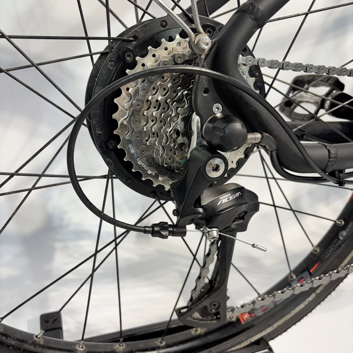 Begagnad El-Lådcykel Centurion Challenger E-Cargo Svart