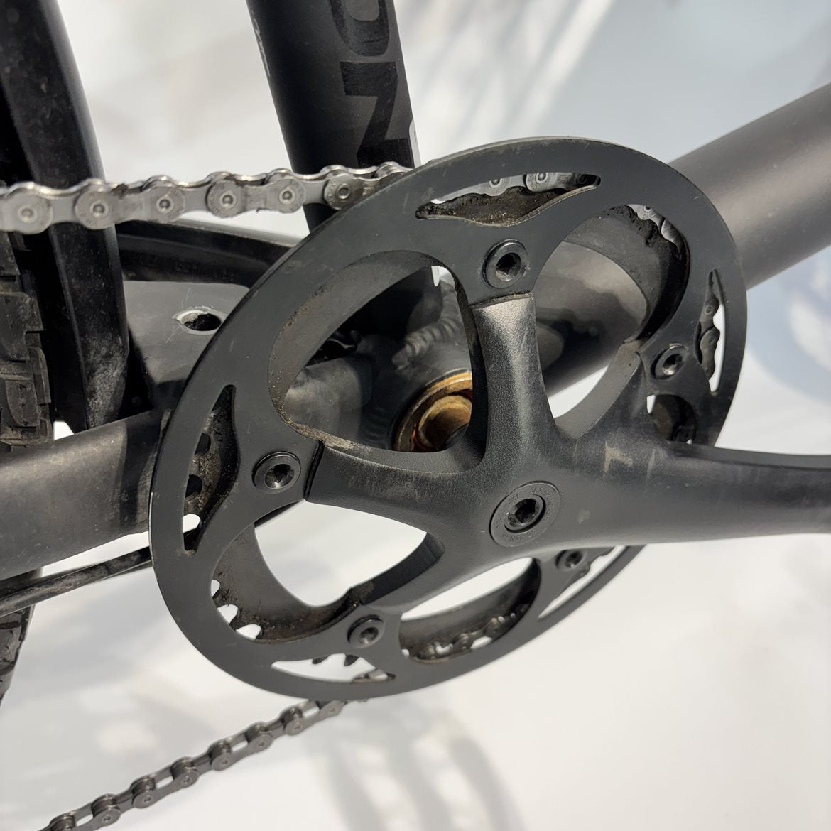 Begagnad El-Lådcykel Centurion Challenger E-Cargo Svart