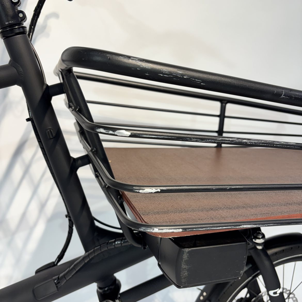 Begagnad El-Lådcykel Centurion Challenger E-Cargo Svart