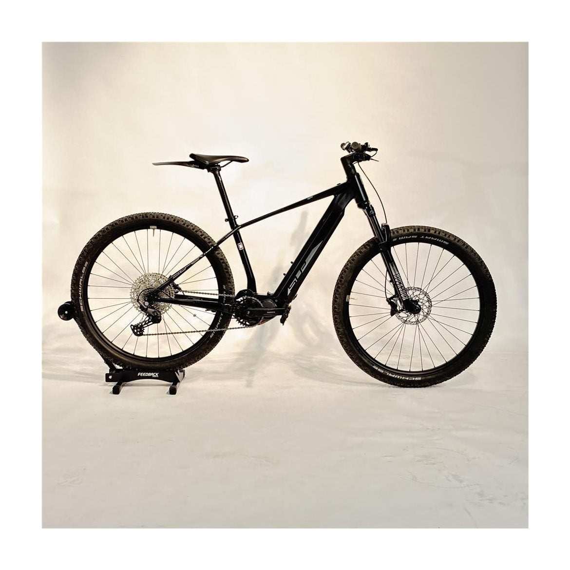 Begagnad El-MTB Superior EXP8089 Svart/Silver Medium