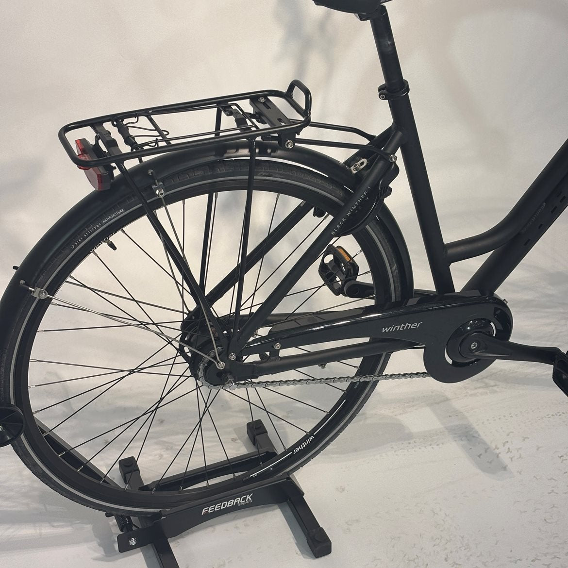 Begagnad Elcykel Black Winther 1