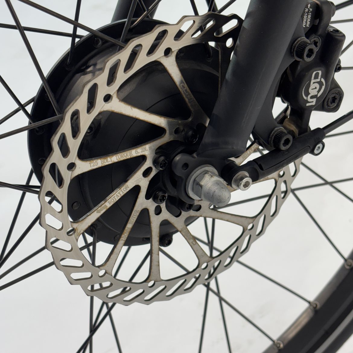 Begagnad Elcykel Black Winther Superbe 1 Dam 26 Tum Svart