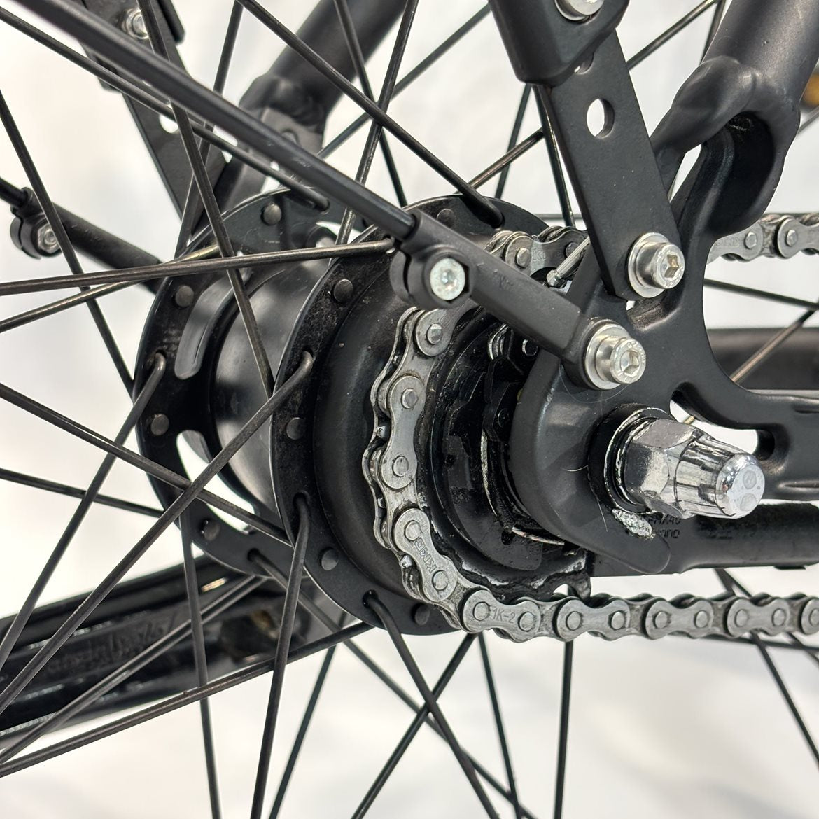 Begagnad Elcykel Black Winther Superbe 2 Dam 7-Vxl Mattsvart