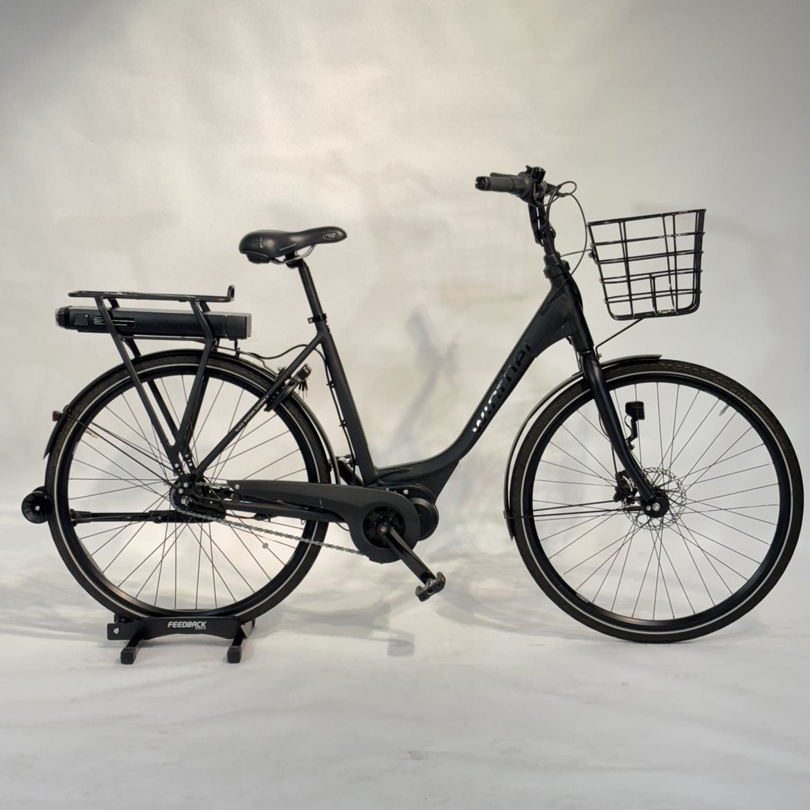 Begagnad Elcykel Black Winther Superbe 2 Dam 7-Vxl Mattsvart