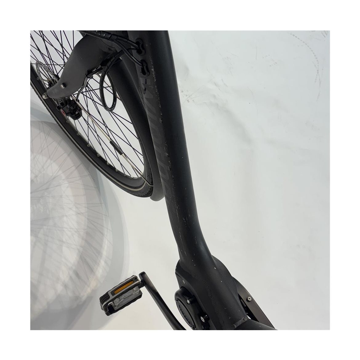 Begagnad Elcykel Black Winther Superbe 3 Dam 7-Växlar Mattsvart 400W