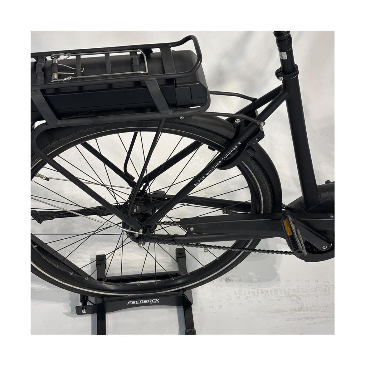 Begagnad Elcykel Black Winther Superbe 3