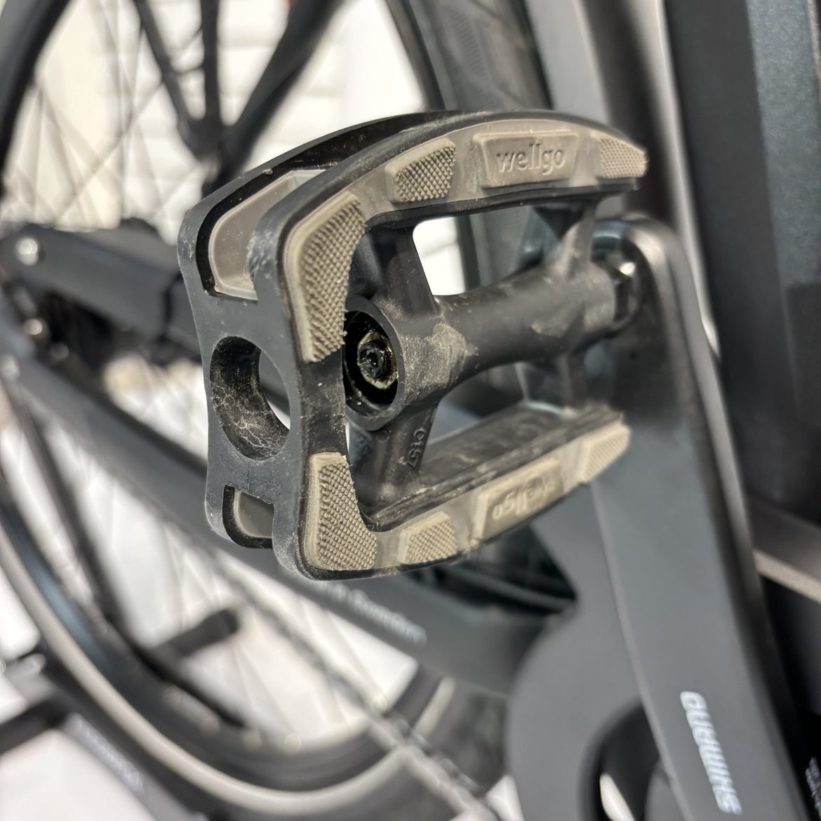 Begagnad Elcykel Ecoride Ambassador 4 Mittmotor Kedja Fotbroms Svart