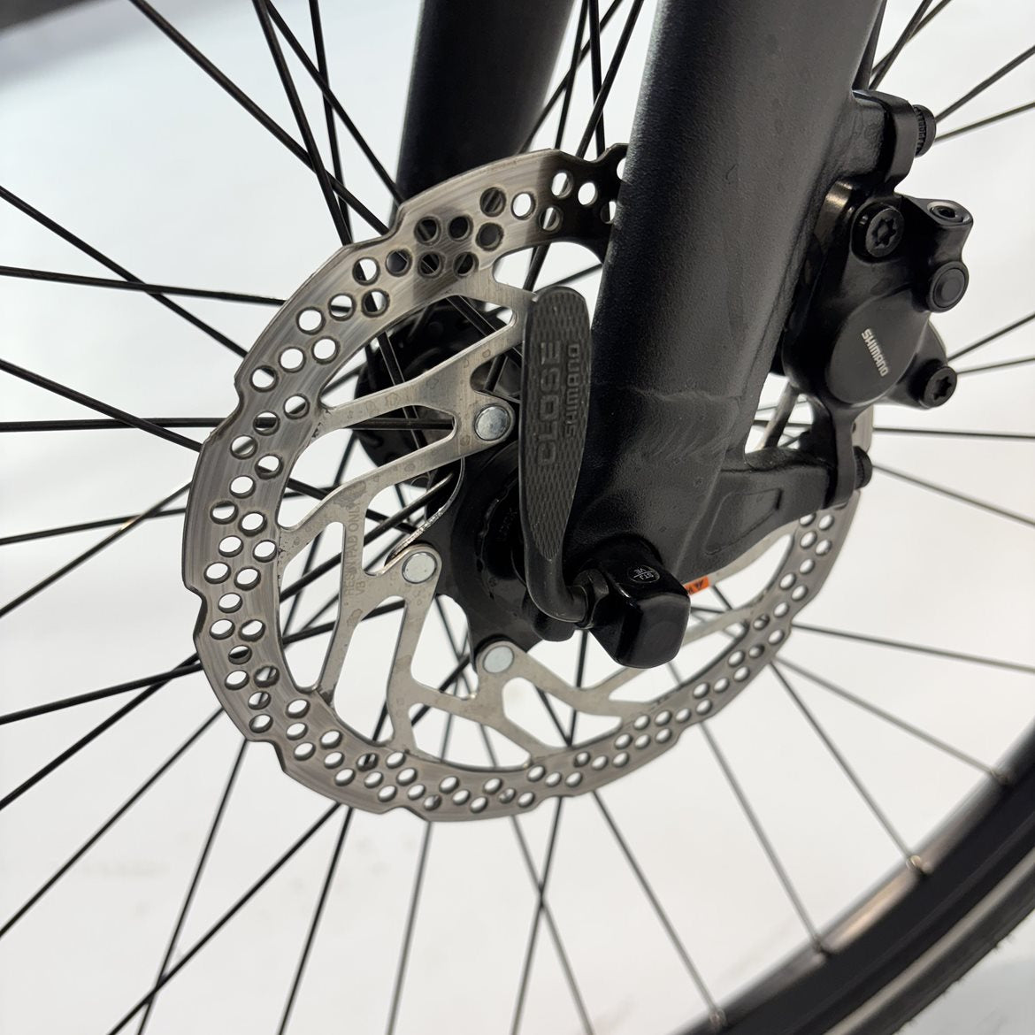 Begagnad Elcykel Ecoride Ambassador 4 Mittmotor Kedja Fotbroms Svart