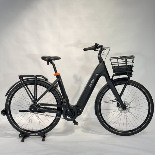 Begagnad Elcykel Ecoride Ambassador 4 Mittmotor Kedja Fotbroms Svart