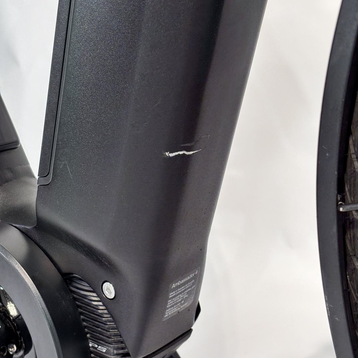 Begagnad Elcykel Ecoride Ambassador 4 Mittmotor Kedja Skivbroms Svart