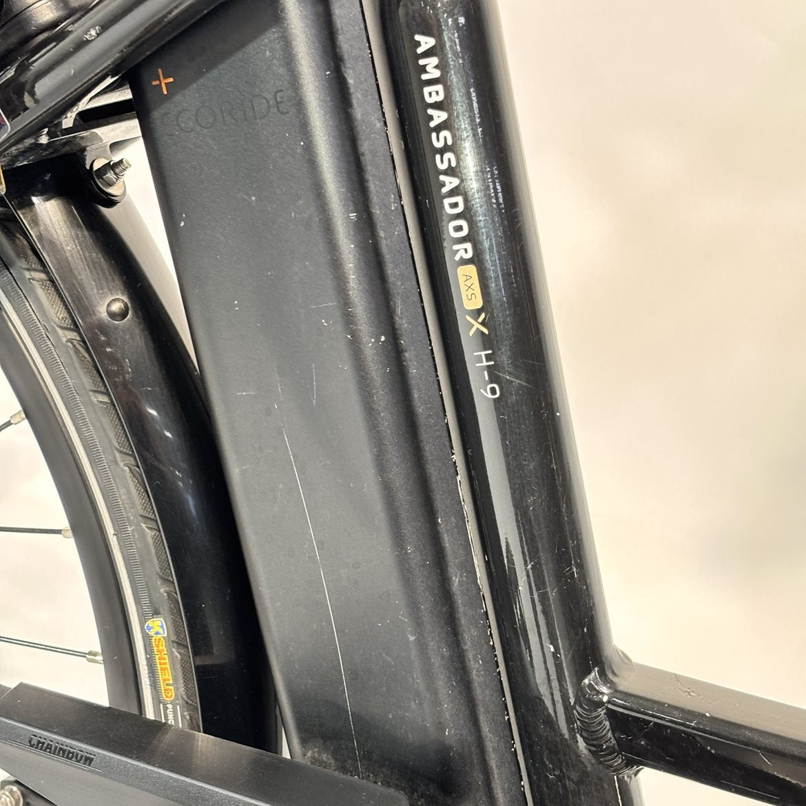 Begagnad Elcykel Ecoride Ambassador AXS SUS H9-Rear Svart