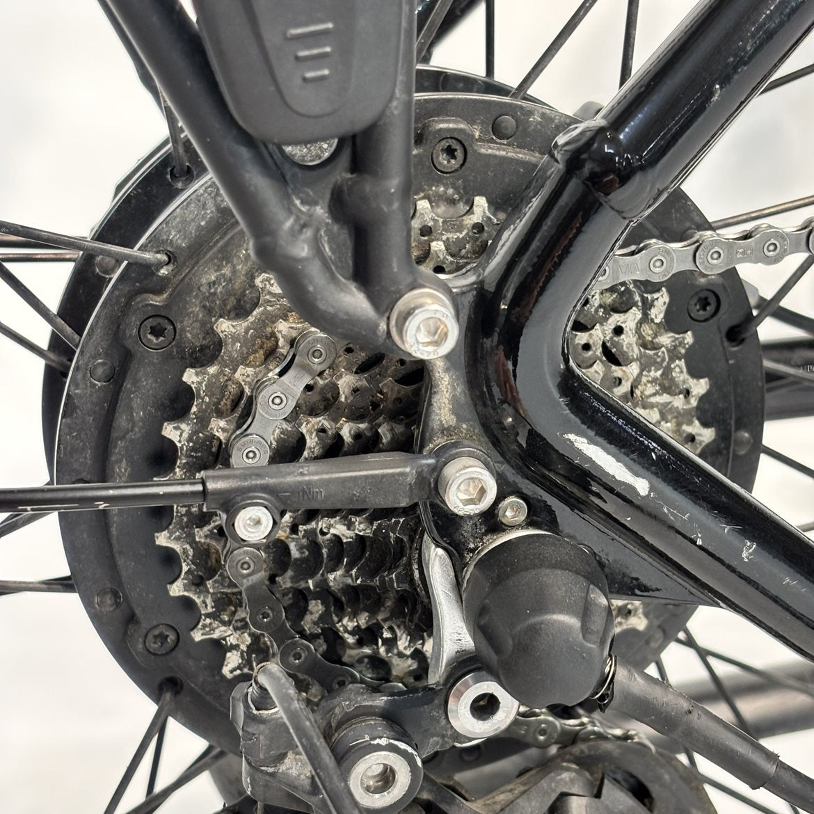 Begagnad Elcykel Ecoride Ambassador AXS SUS H9-Rear Svart