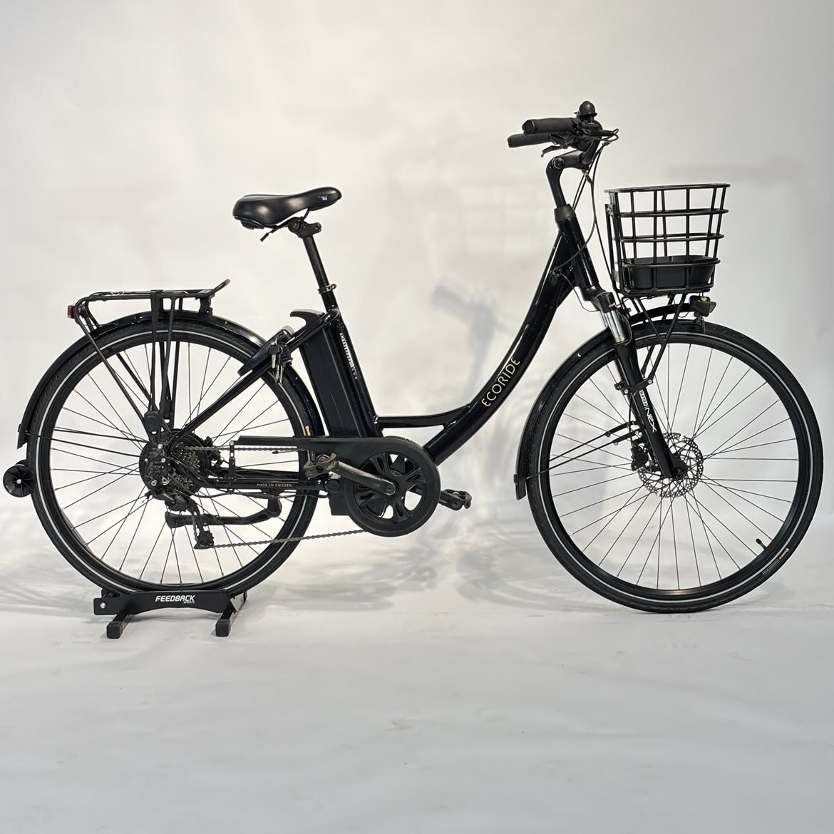 Begagnad Elcykel Ecoride Ambassador AXS SUS H9-Rear Svart