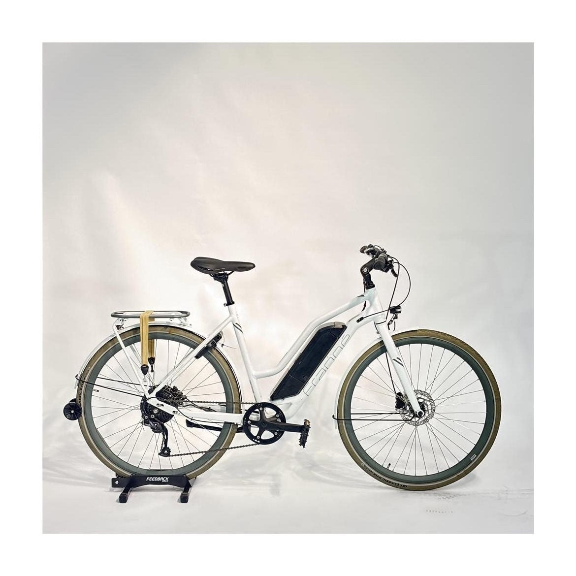 Begagnad Elcykel Frappé FSD R100 Dam Vit