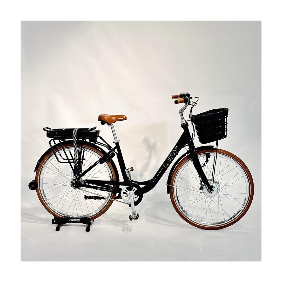 Begagnad Elcykel Lifebike Classic+ G8 Svart