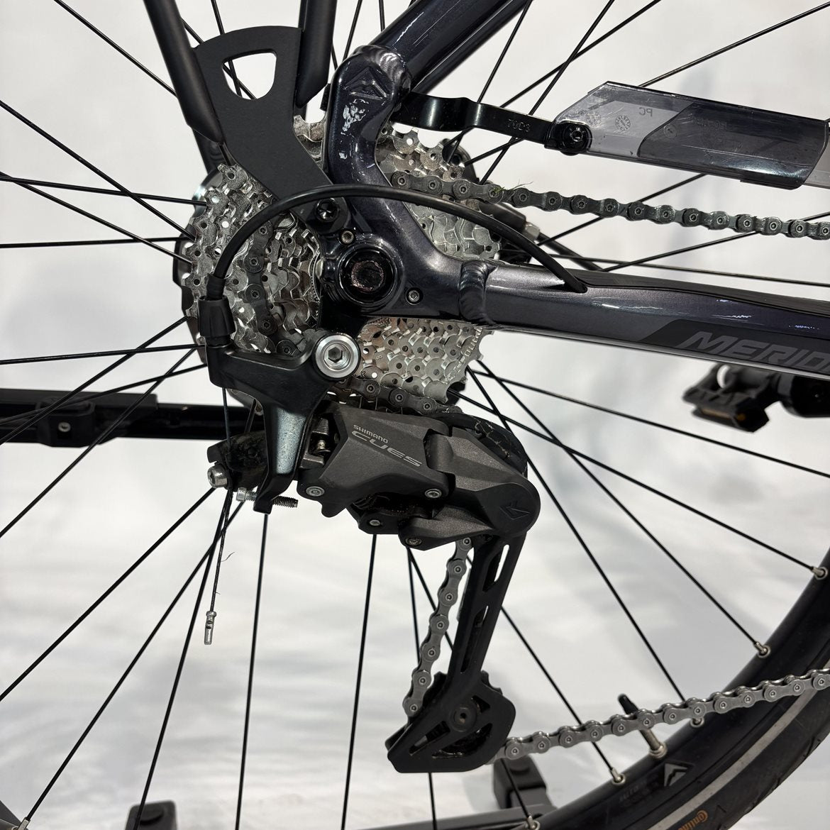 Begagnad Elcykel Merida eSpresso 300 SE EQ 504Wh Mörk Silver/Svart