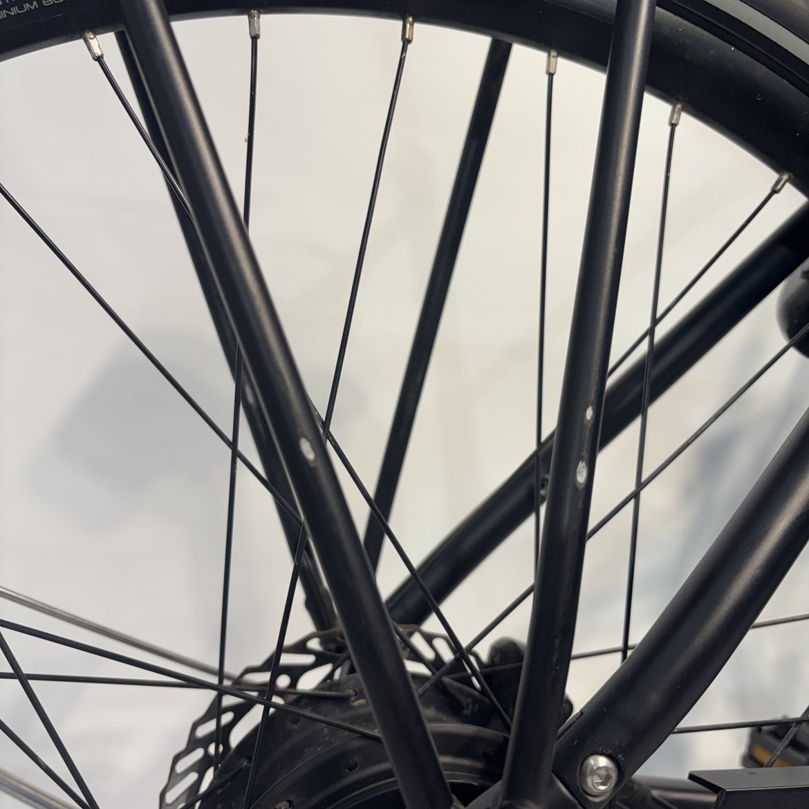 Begagnad Elcykel Nishiki Pro SLB Dam Matt Grå