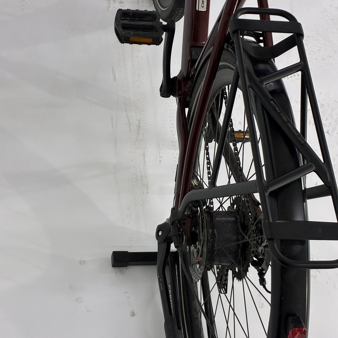Begagnad Elcykel Orbea Vibe H30 EQ Metallic Burgundy Red Gloss