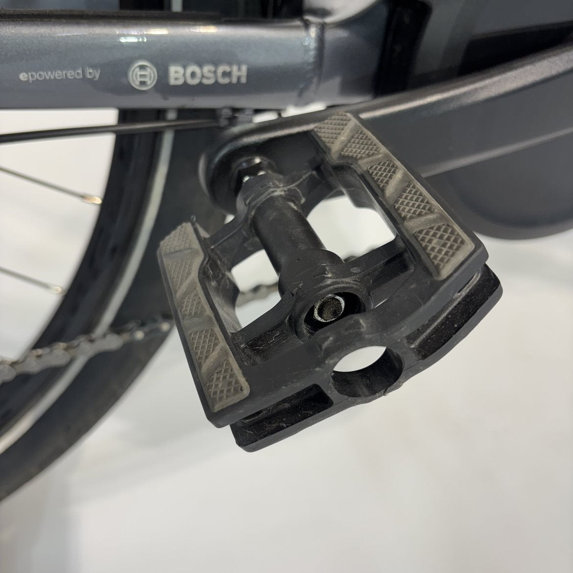 Begagnad Elcykel Trek Verve+ 1 Lowstep Galactic Grey