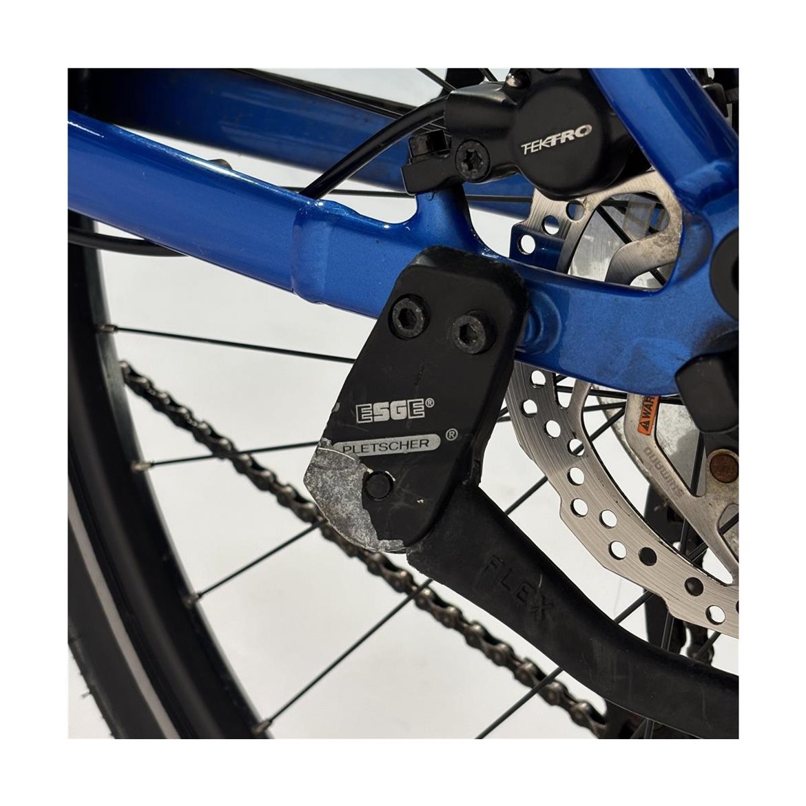 Begagnad Elcykel Trek Verve+2 Lowstep 500Wh Dam Blå