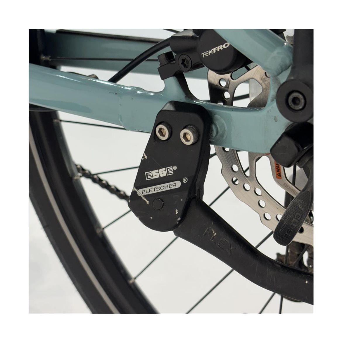 Begagnad Elcykel Trek Verve+2 Lowstep 500Wh Dam Grön