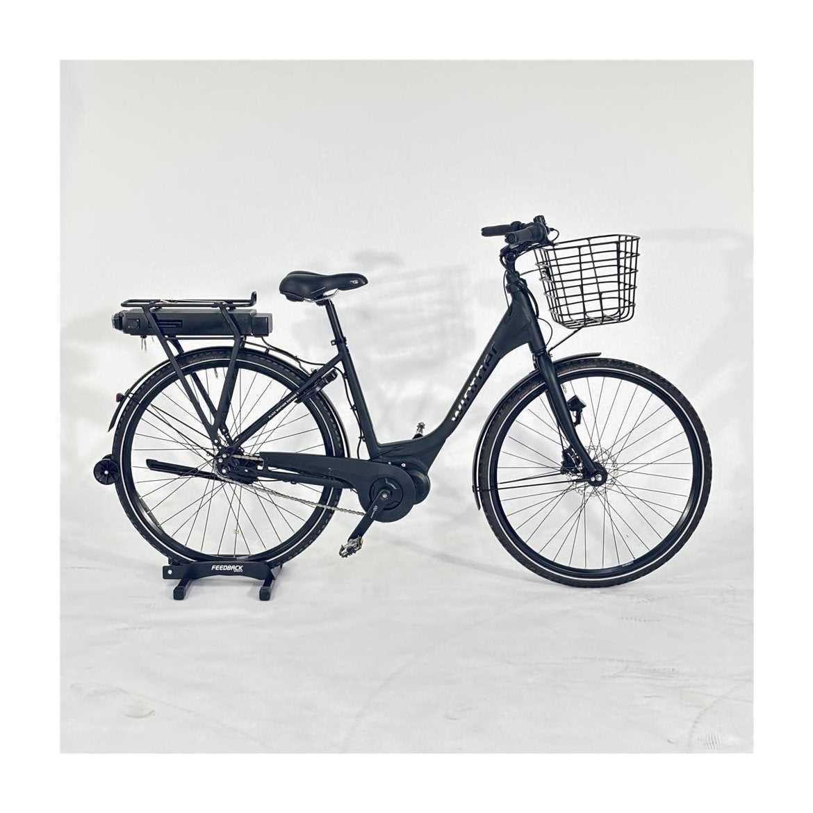 Begagnad Elcykel Winther Black Superbe 2
