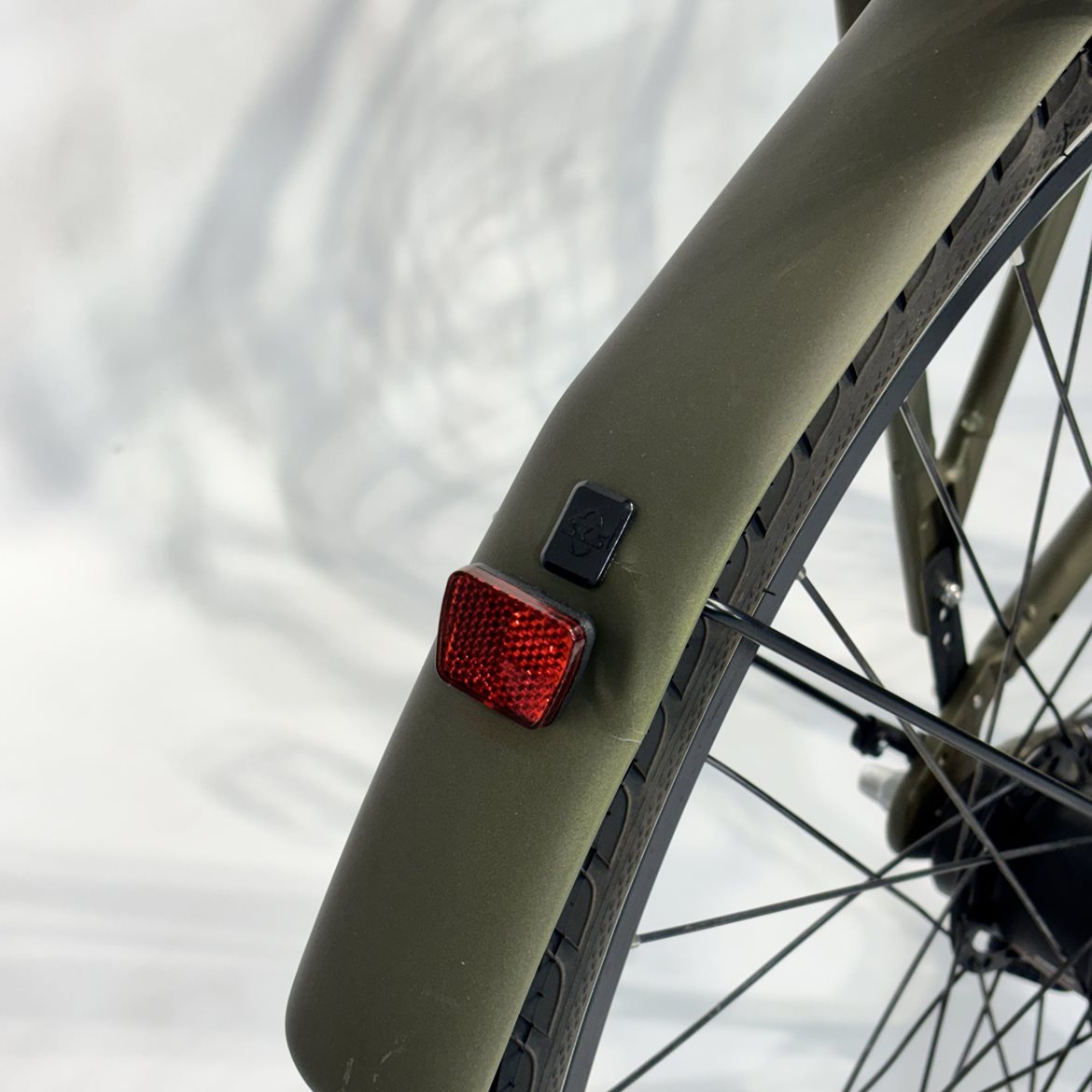 Begagnad Elcykel Winther Superbe 1 Dam Grön