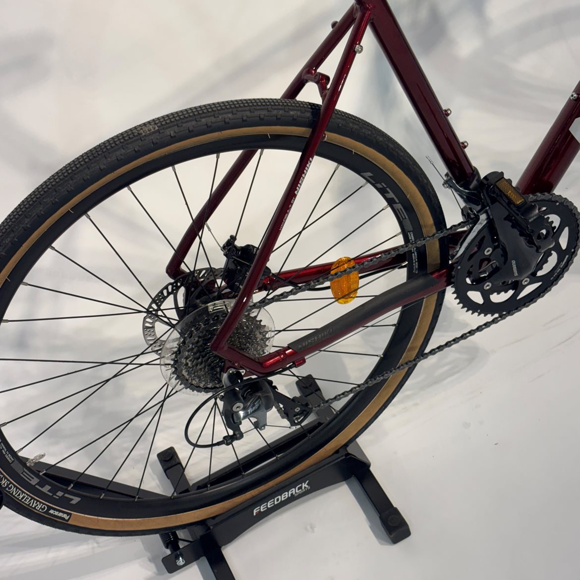 Begagnad Gravelbike Nishiki Allroad Röd
